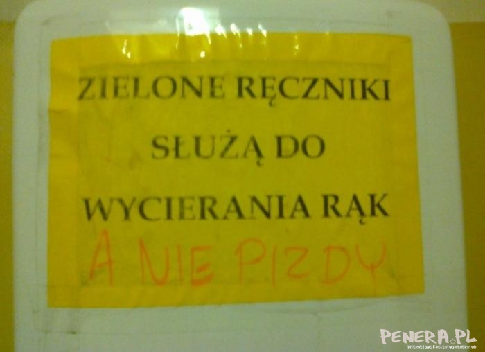 Do czego służą zielone ręczniki