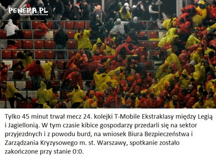 Oni się nazywają kibicami