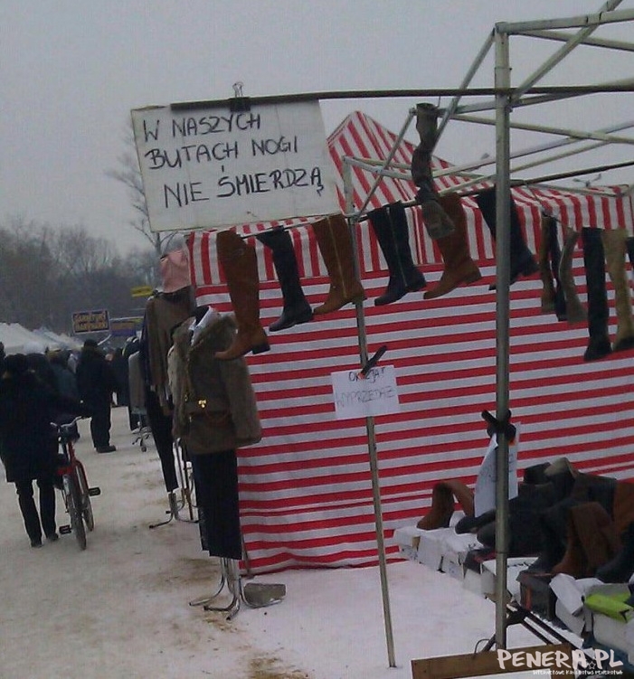 W naszych butach nogi nie śmierdzą