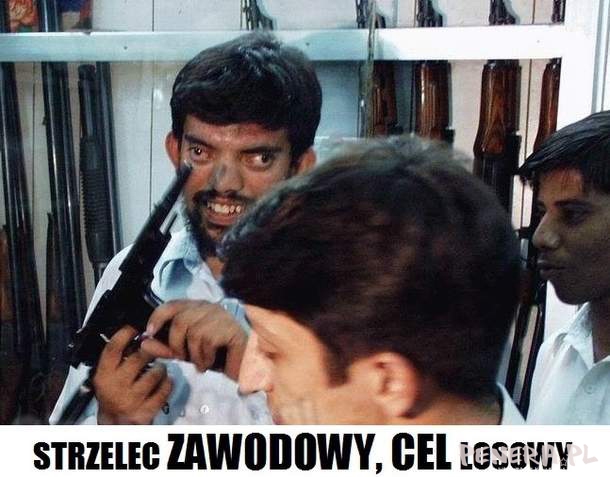 Strzelec zawodowy Cel losowy!