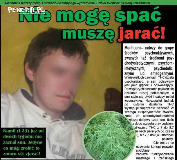 Nie może spać