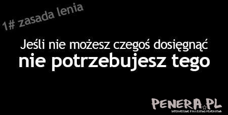 Pierwsza zasada lenia