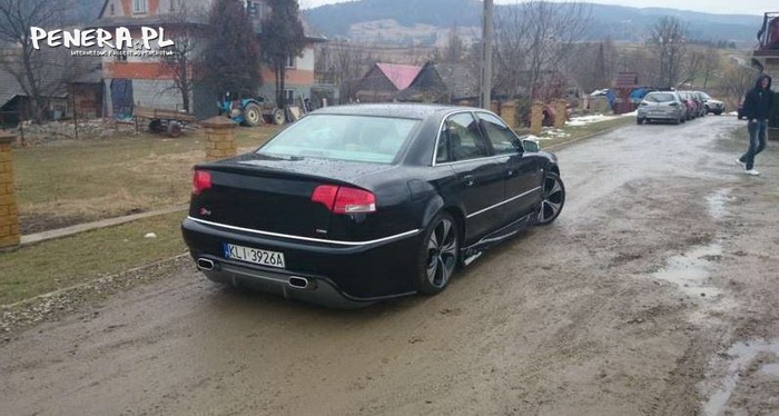 Totalna penera w Audi A8