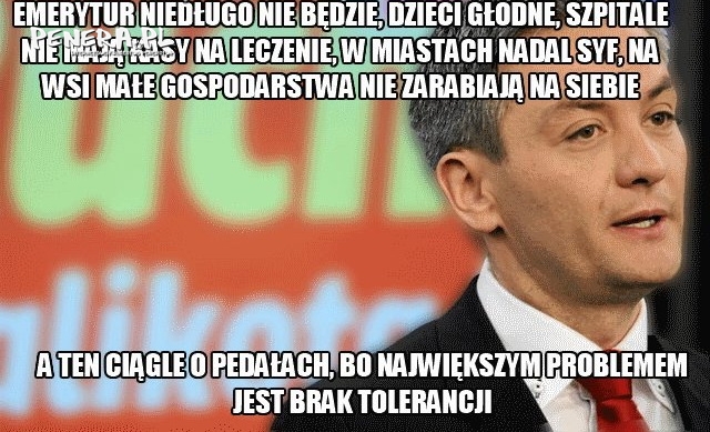 Bo nie ma ważniejszych tematów