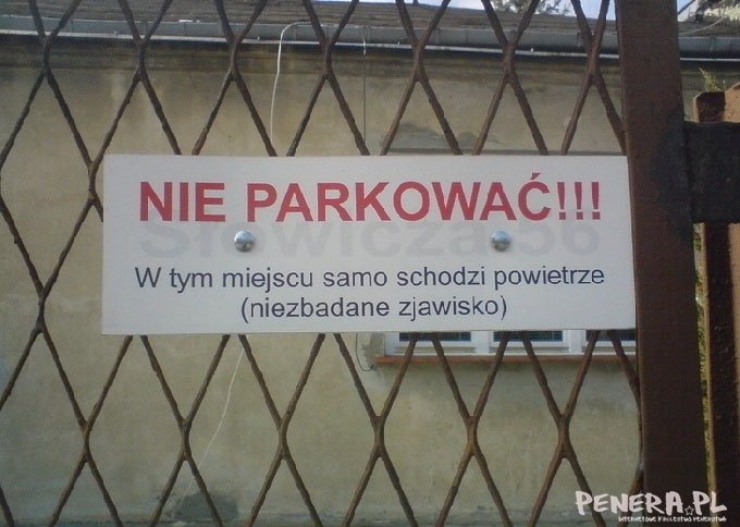 Niezbadane zjawisko.....