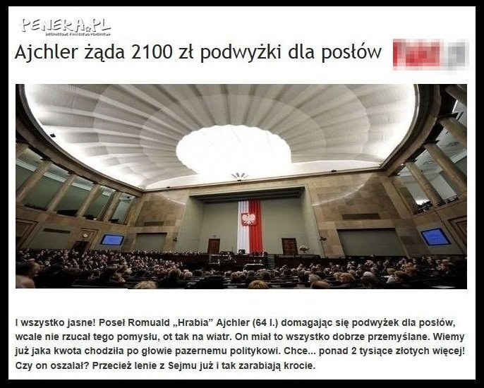 Posłowie ledwo wiążą koniec z końcem