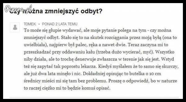 Wstydliwy problem z odbytem!