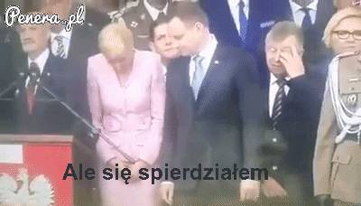 Ale się spierdział