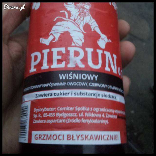 Pierun - wiśniowy