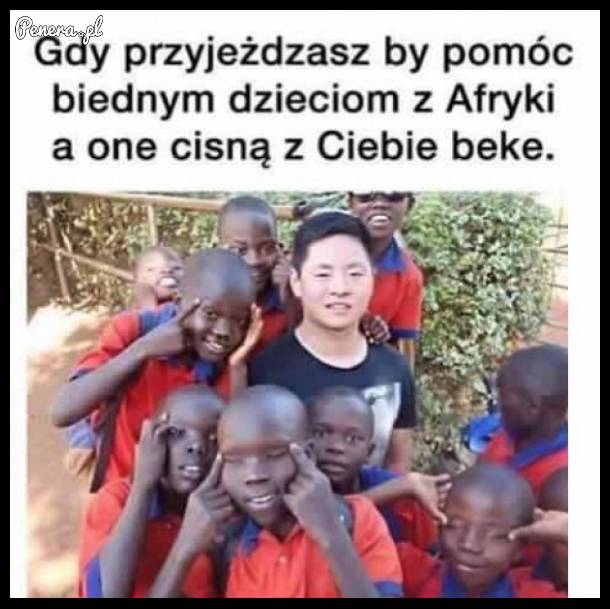 Gdy przyjeżdżasz do afryki