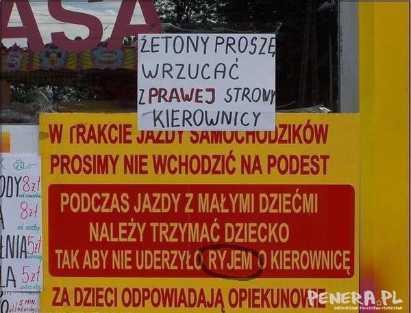 Przepisy BHP w wesołym miasteczku