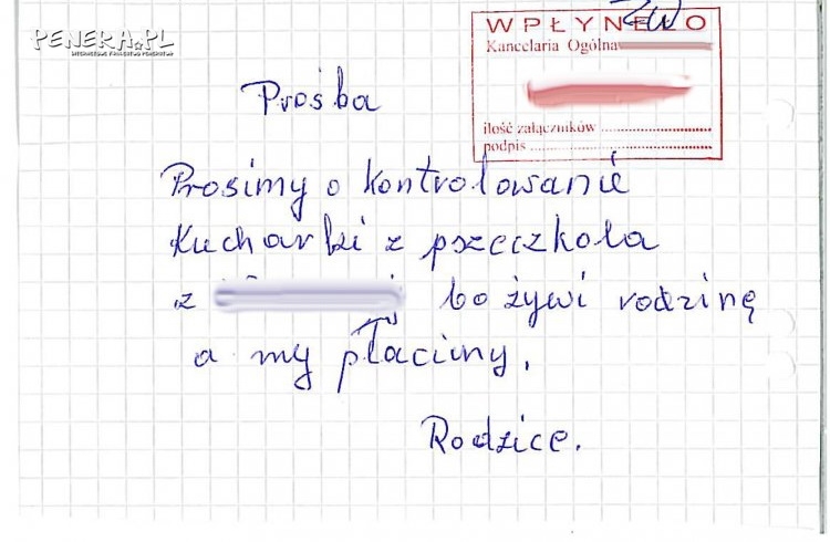 Prośba do pszeczkola