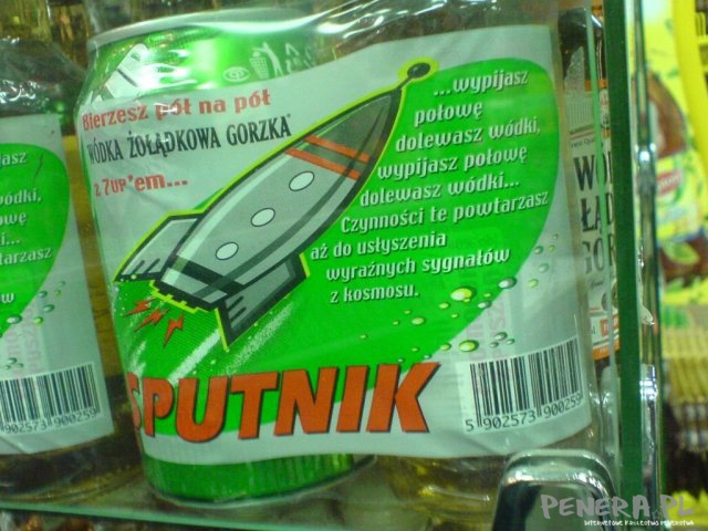 Sputnik - Żołądkowa Gorzka z 7UPem