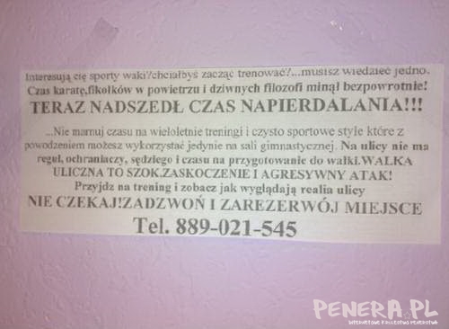 Teraz nadszedł czas napier**lania