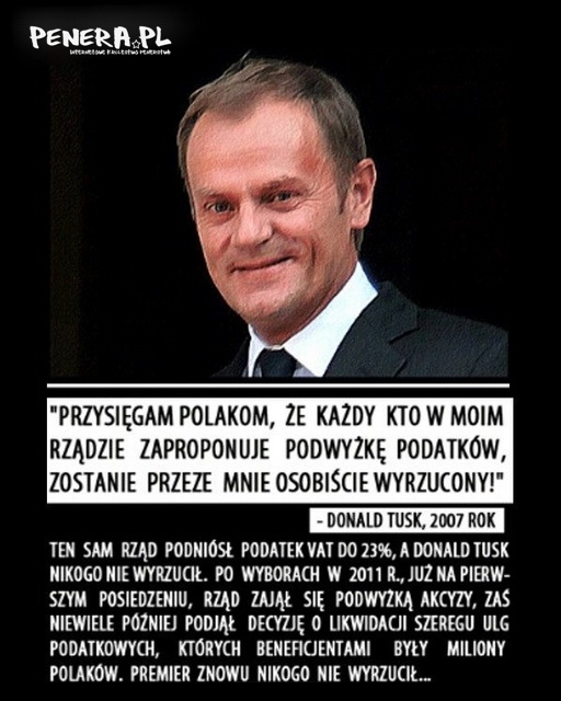 Donek i jego kłamliwe obietnice