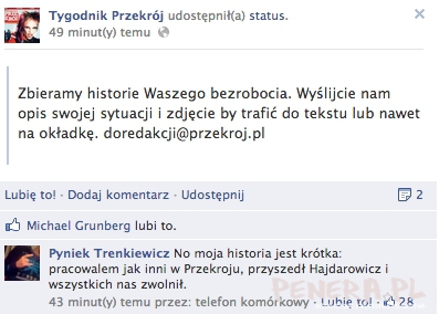 Tygodnik Przekrój - Historia Twojego bezrobocia