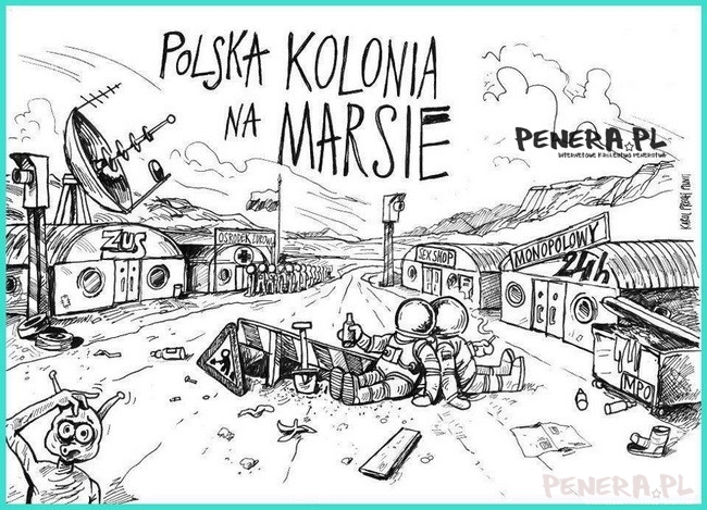 Polska kolonia na Marsie