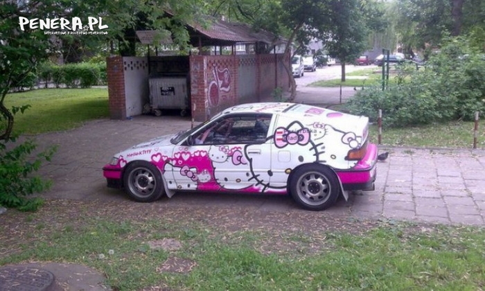 Konda Civic wersja Hello Kitty