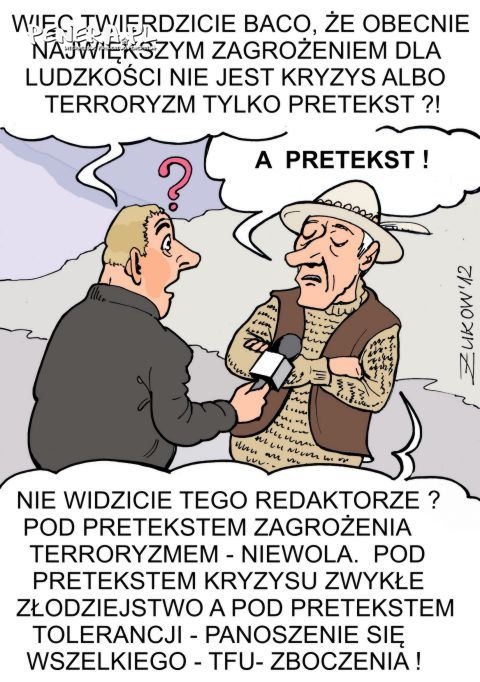 Pretekst - największe zagrożenie dla ludzkości!