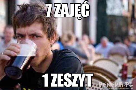 Student - 7 zajęć 1 zeszyt