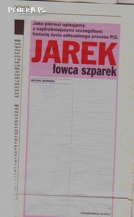 Jarek - łowca szparek