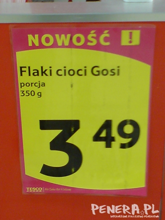 Flaki cioci Gosi - promocja