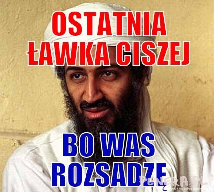 Ostatnia ławka ciszej bo Was...