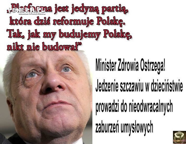 Minister Zdrowia Ostrzega!