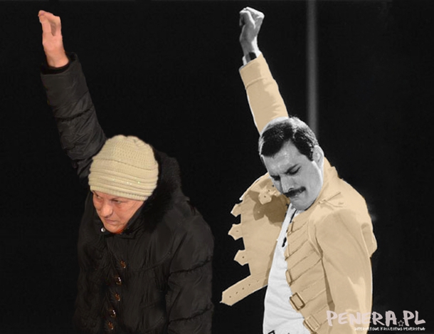 Chytra Baba z Radomia i Freddie Mercury