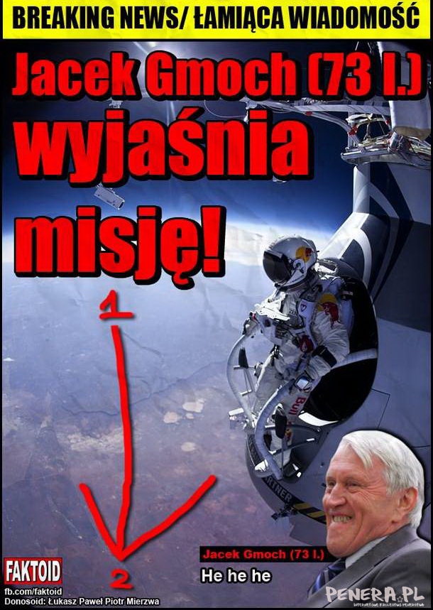 Jacek Gmoch wyjaśnia misję!