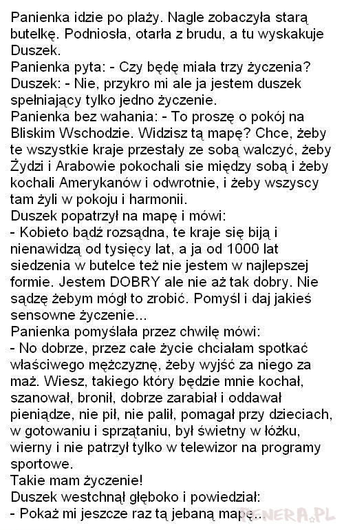 Kawał - Jedno życzenie do spełnienia