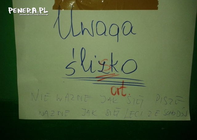 Nie ważne jak się pisze D