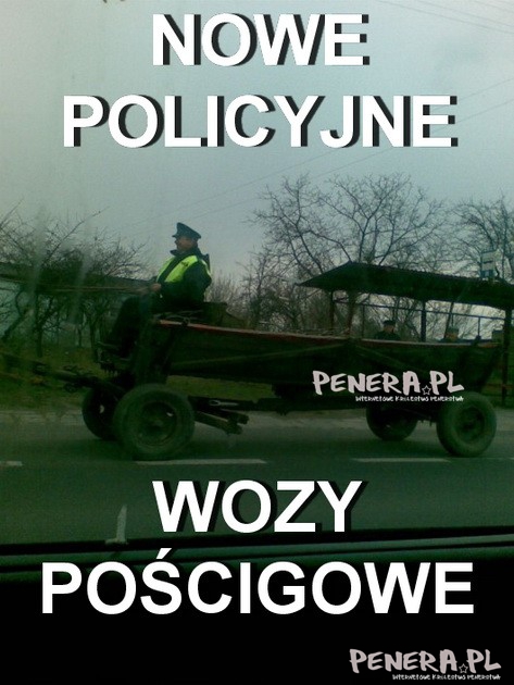 Nowe policyjne wozy pościgowe