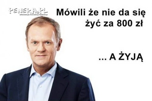 Mówili że nie da się żyć za 800zł