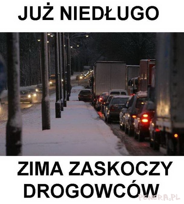 Już niedługo - zima zaskoczy drogowców!