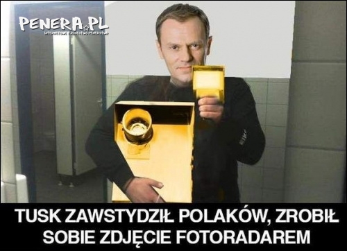 Tusk zawstydził Polaków