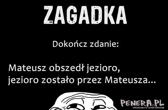 Zagadka...