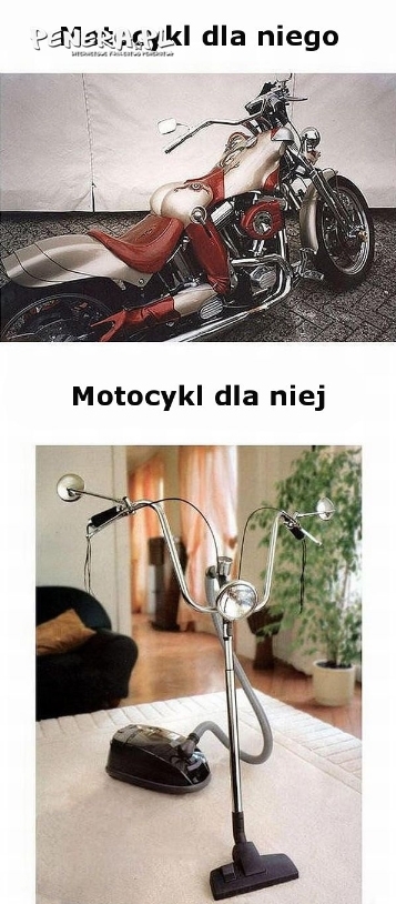 Motocykl dla niej