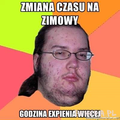 Zmiana czasu na zimowy