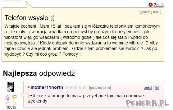 Wciągnęło jej telefon...