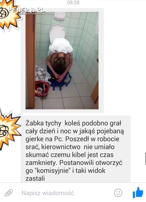 Długie posiedzenie pracownika Biedry