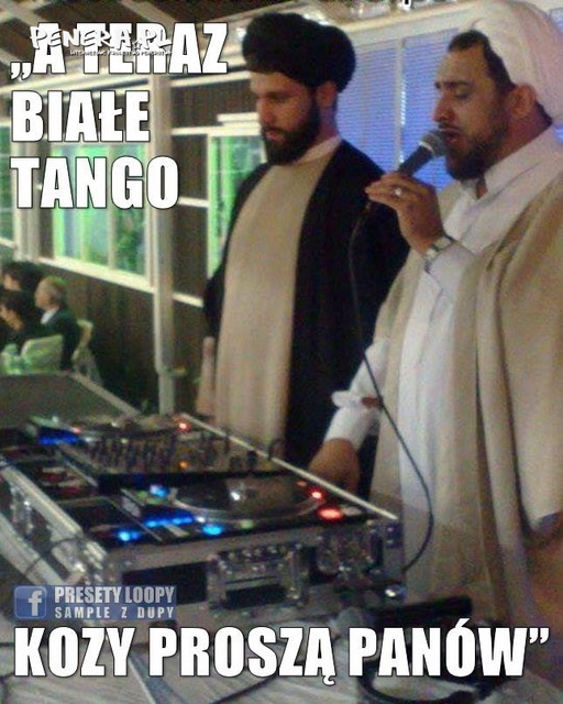 Arabskie białe tango