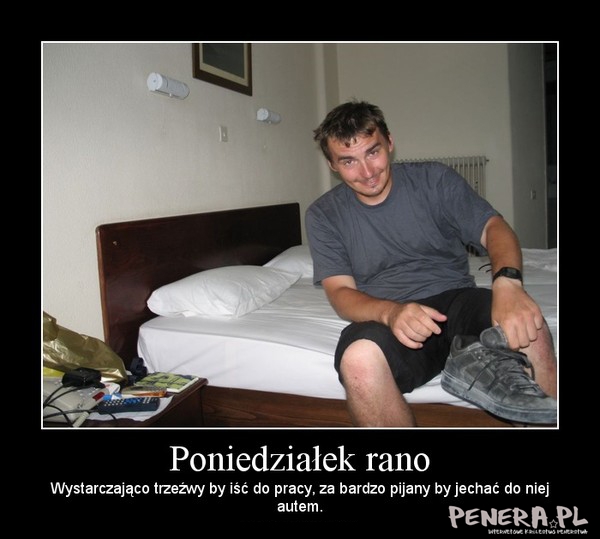 Poniedziałek rano