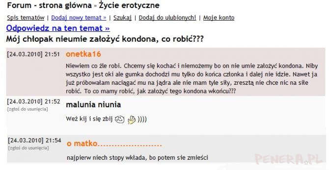 Mój chłopak nie umie założyć kondoma co robić?