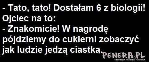 Tato tato dostalam 6 z biologii