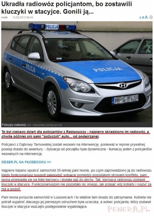 Policjanci z Radogoszczy