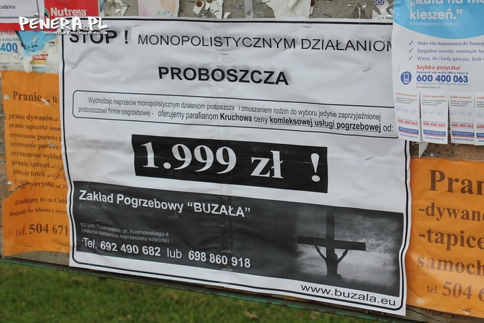 Firma pogrzebowa kontra proboszcz