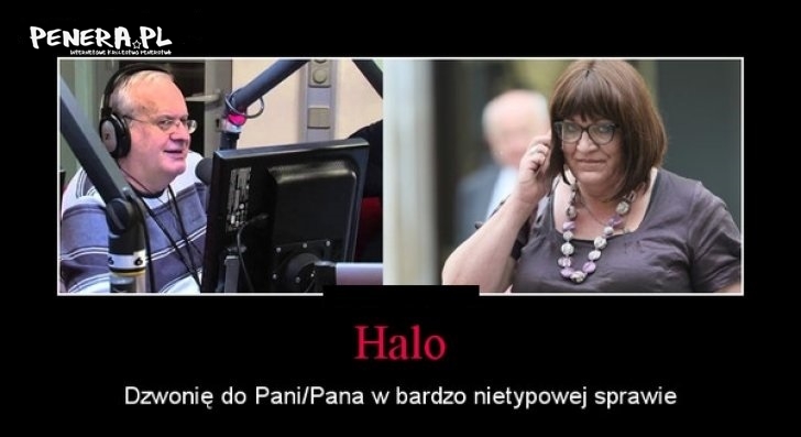 Dzwonię do Pani Pana