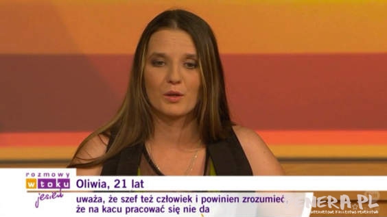 Uważa że szef też człowiek i powinien zrozumieć że