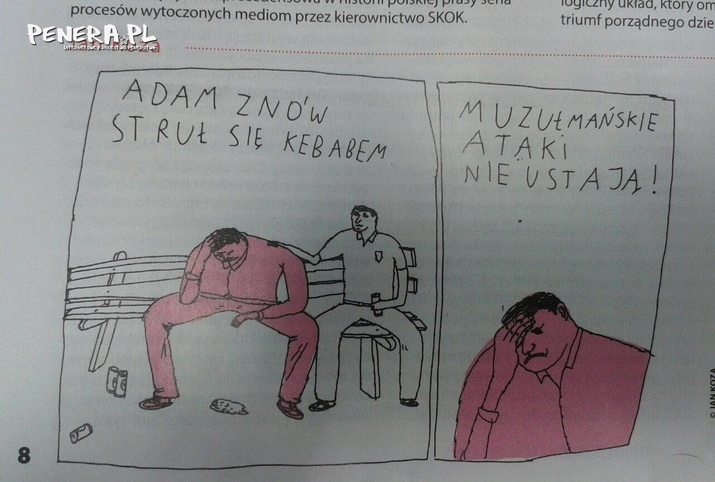 Kupując kebaba osiedlasz araba